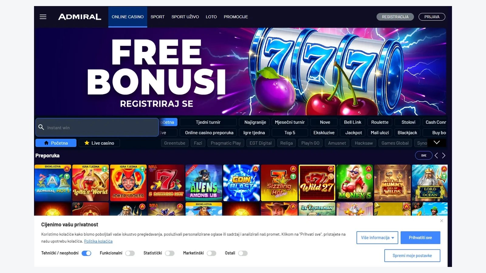 Admiral — Top Online Kazina u Srbiji – Vodič za igrače u 2026.